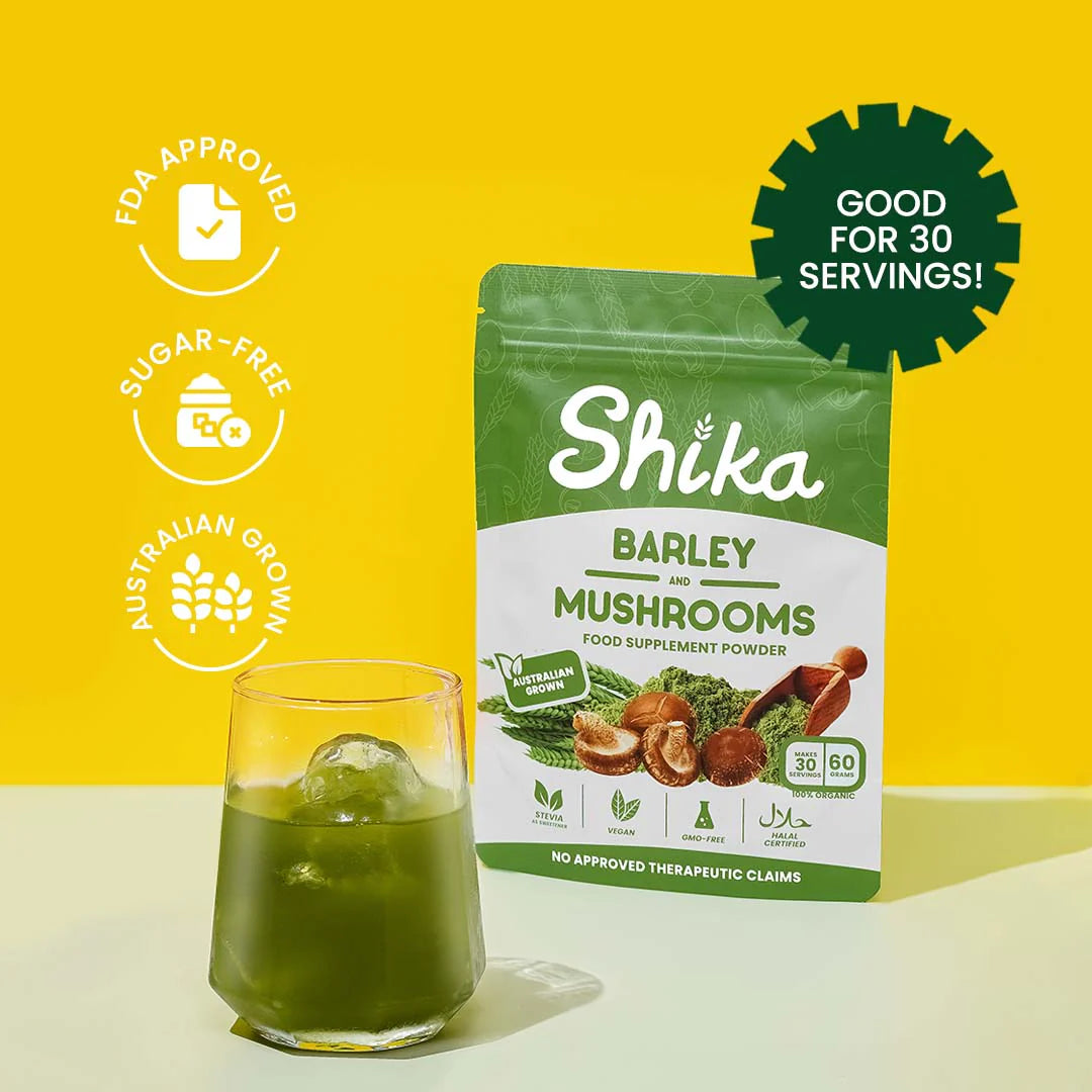 Shika Barley & Mushrooms Superfood Drink