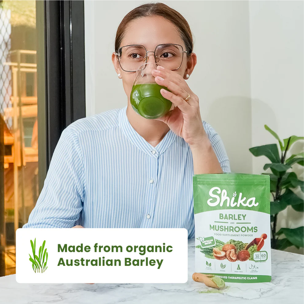 Shika Barley & Mushrooms Superfood Drink