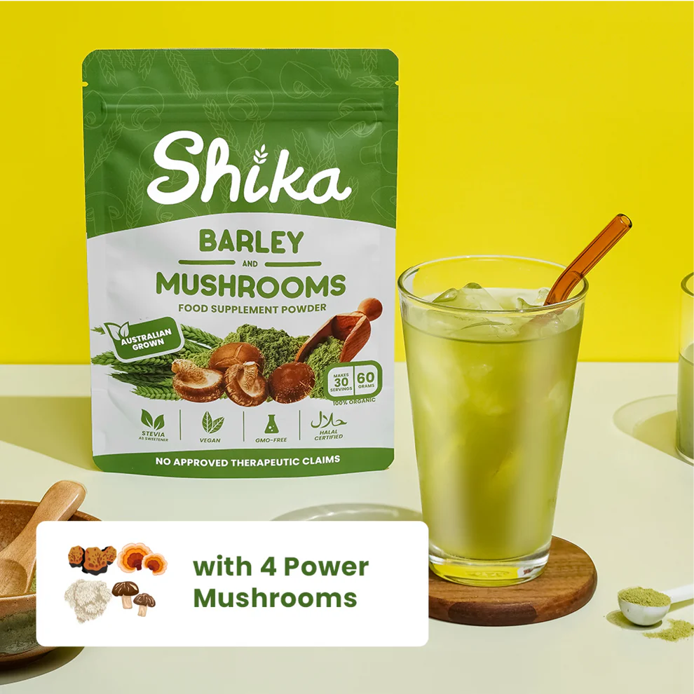 Shika Barley & Mushrooms Superfood Drink