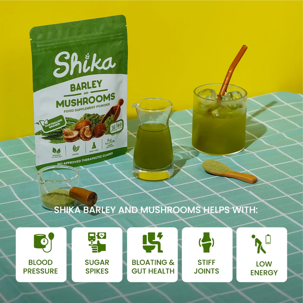 Shika Barley & Mushrooms Superfood Drink